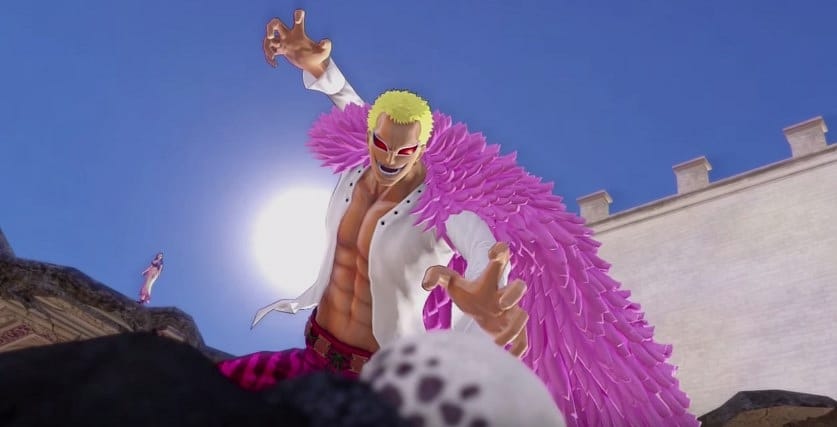 One Piece Pirate Warriors 3 Dressrosa Hikayesinden Görüntüler