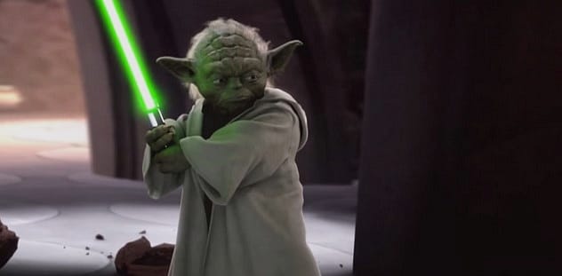 Yoda’s lightsaber shoto