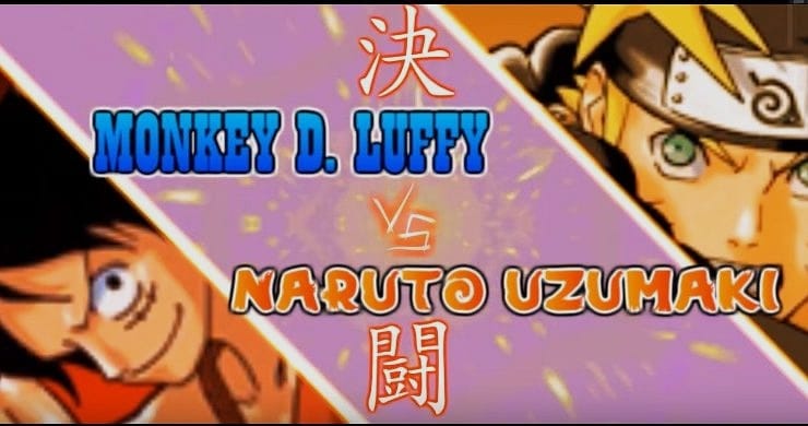 Naruto Vs Luffy