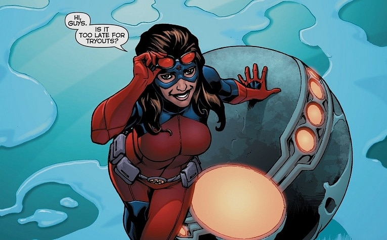 Rhonda Pineda - Earth 3 de karşımıza çıkan Atomica. Yani kadın Atom diyebileceğimiz bir karakter. Ancak Crime Syndicate ekibinde yer almış bir karakter olduğunu da belirtelim.