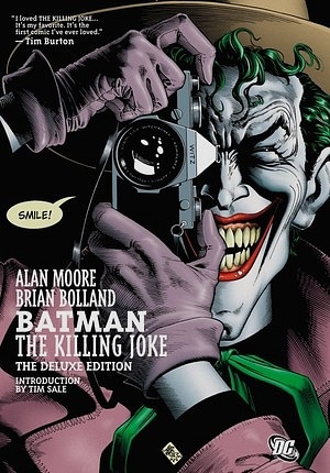 book cover Batman The Killing Joke by Alan Moore and Brian Bolland (Via MerlinFTP Drop)