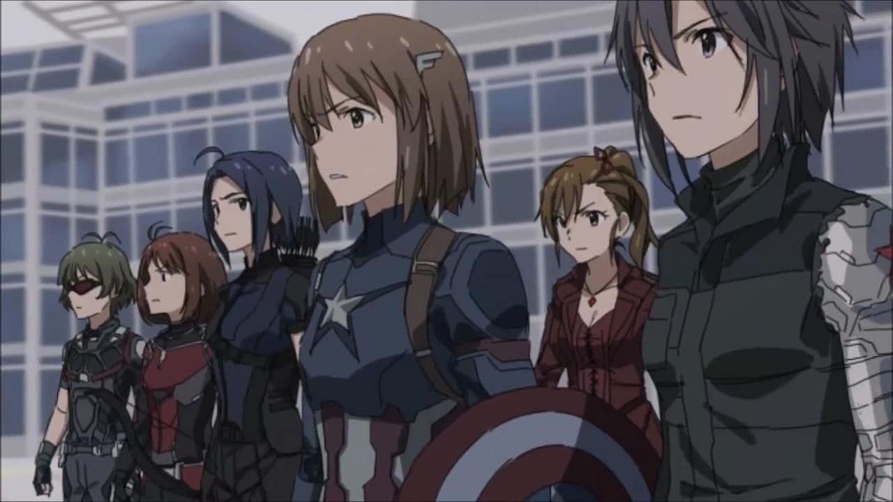 Japon Sanatçıdan Captain America: Civil War Anime Görselleri