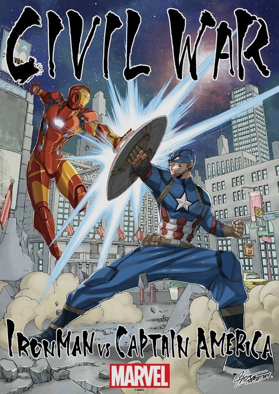  Captain America: Civil War  fairy tail