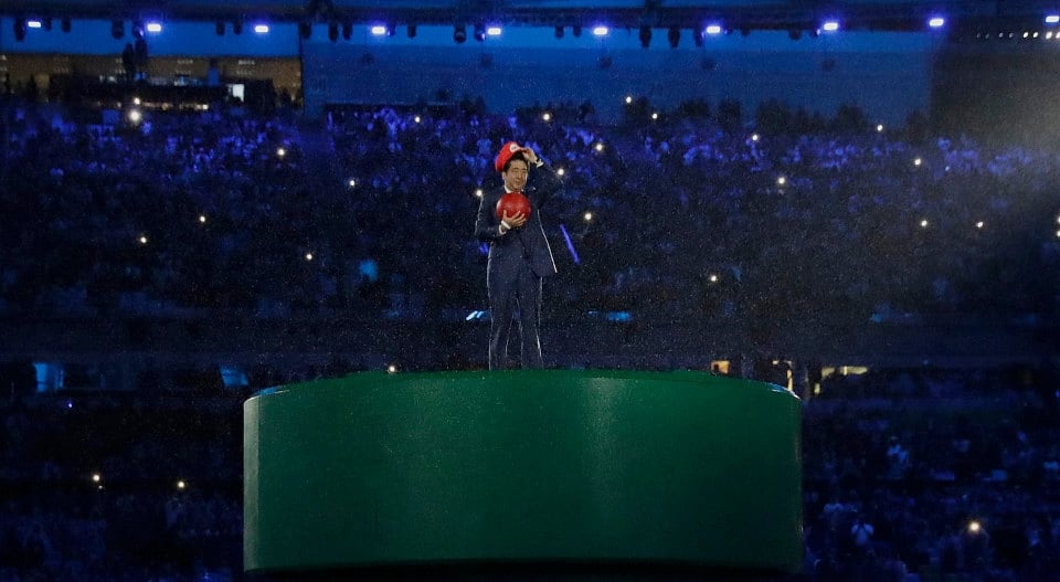 Japon Başbakanı Olimpiyatlarda Super Mario Cosplay’i Yaptı