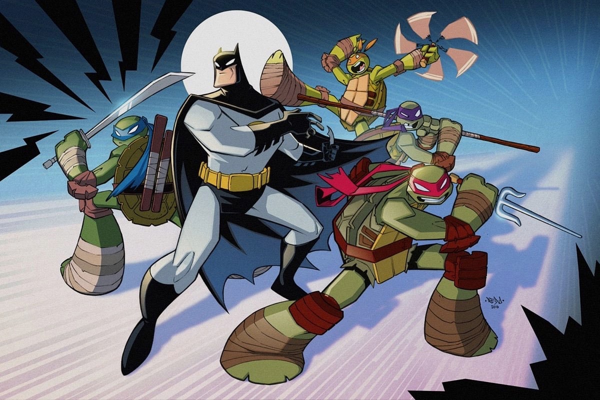 batman ve ninja kaplumbağalar