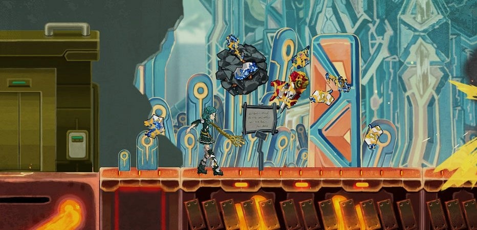Pokemon Yapımcısından Cyborg Kızlı Oyun Giga Wrecker.