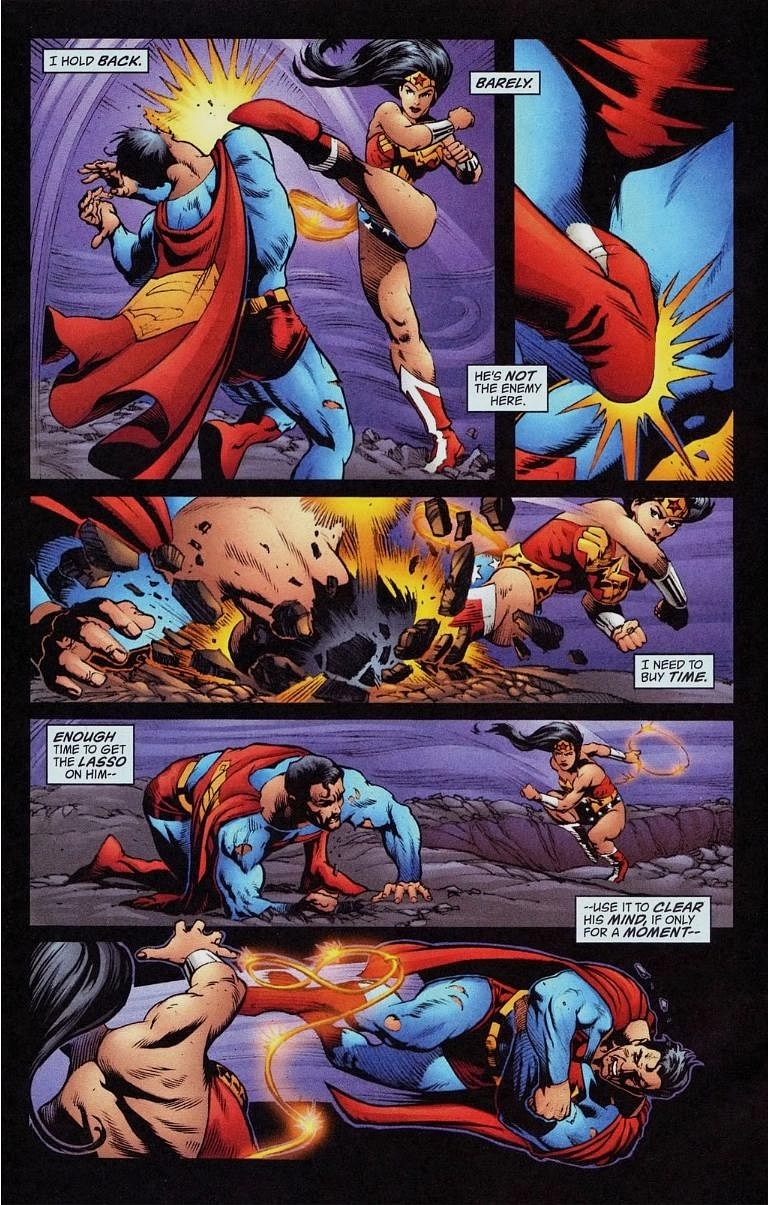 Superman vs Wonder Woman