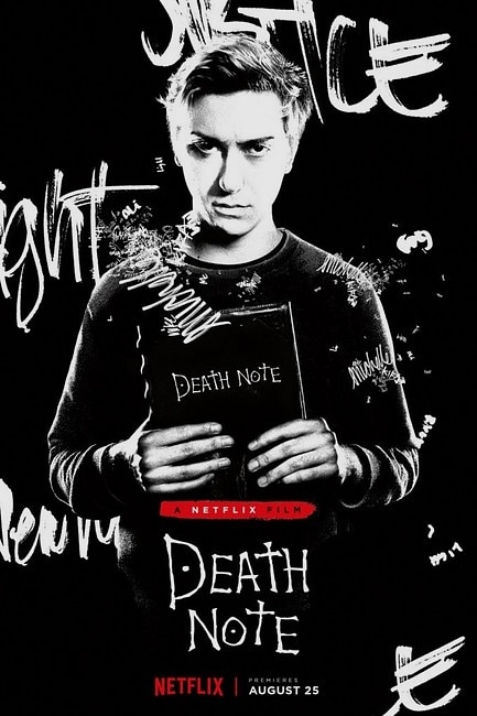 Live-Action DEATH NOTE Filminden ‘Light’ Karakterinin Afişi Sunuldu