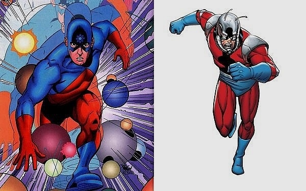 Atom (DC) vs Ant-Man (Marvel) .