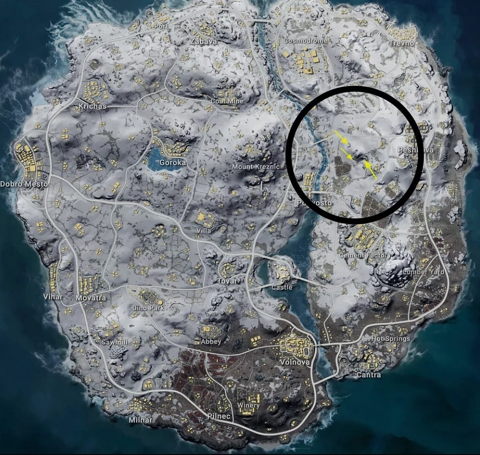 PUBG'nin Karlı Haritası