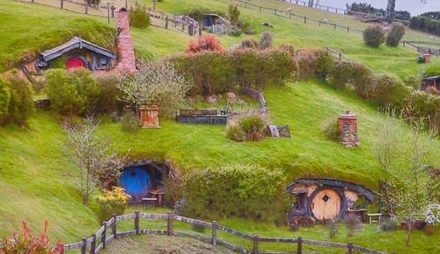 hobbit köyü yamaç evleri
