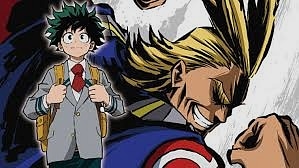 All Might and Deku Boku No Hero Academia