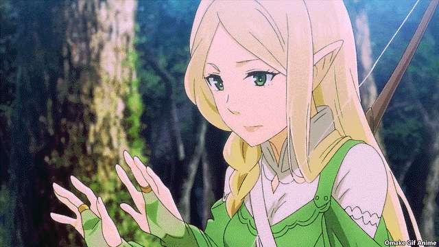 Omake-Gif-Anime-Isekai-Shokudou-Episode-4-Fardania-Elf-Heals