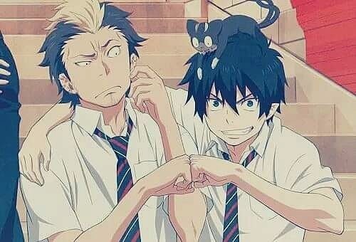 az bilinen güzel animeler ao no exorcist