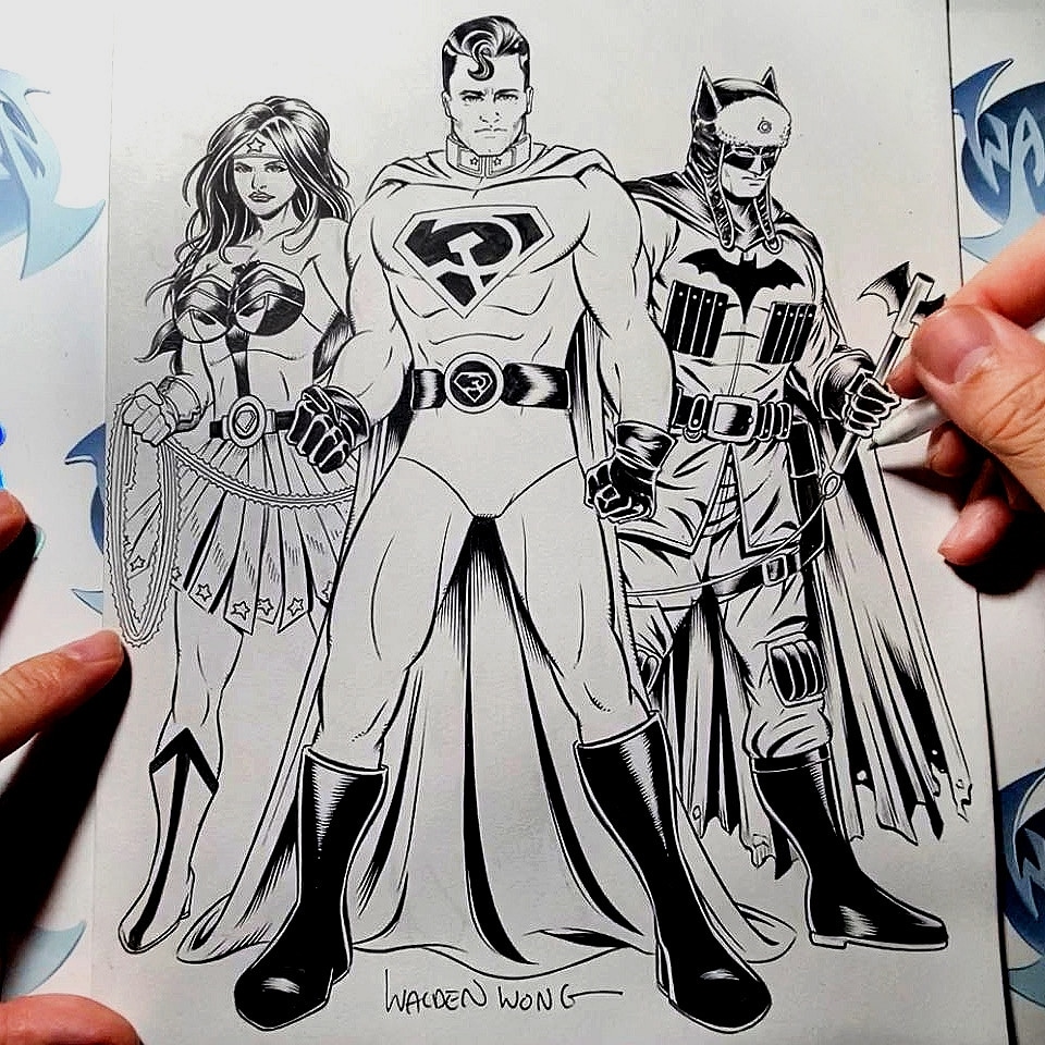 SUPERMAN RED SON ÇİZGİ 