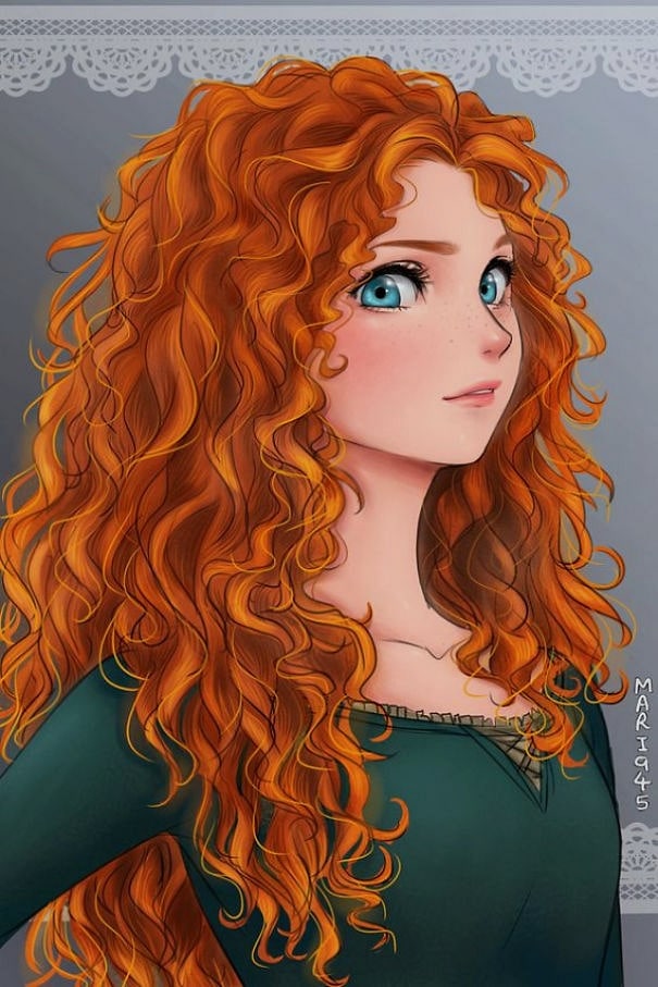 Brave Princess Merida