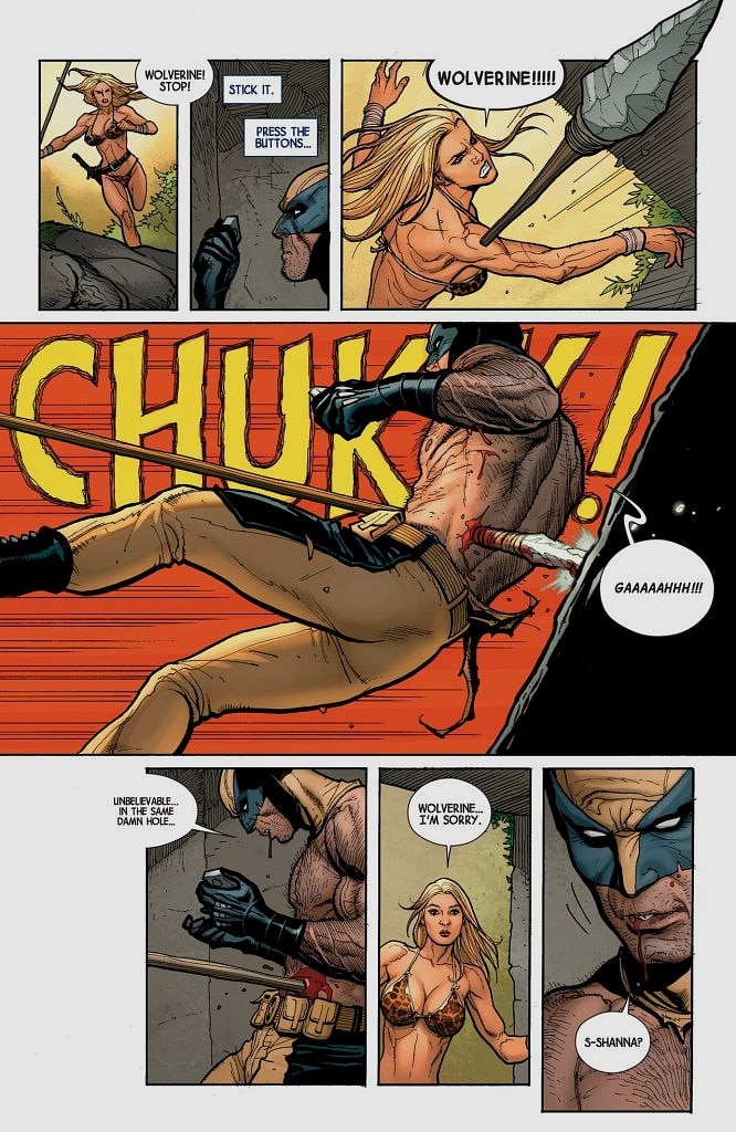 savage wolverine page