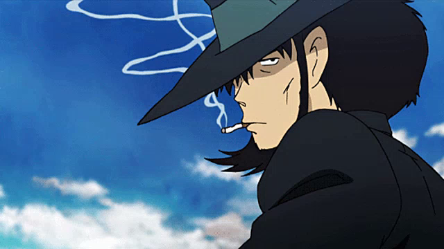 Daisuke Jigen Smoke GIF - DaisukeJigen Smoke Mad - Discover & Share GIFs