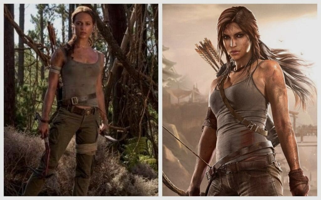 sinematik oyunlar lara croft tomb raider