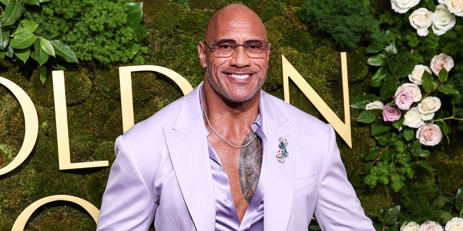 Dwayne Johnson at the 82nd Annual Golden Globe Awards held at The Beverly Hilton Hotel in Beverly Hills, Los Angeles, California, United States