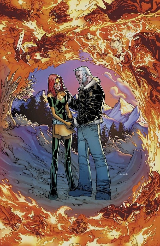 Jean Grey ve Wolverine