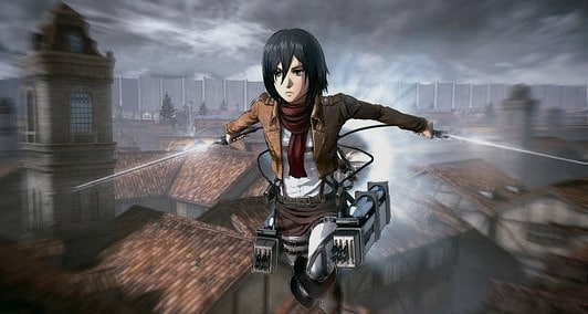 Attack on titan Oyunu Mikasa