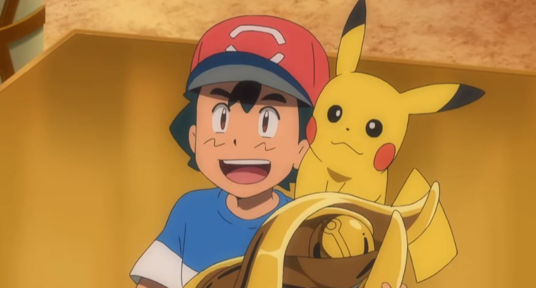 Ash Ketchum in Pokemon Sun and Moon