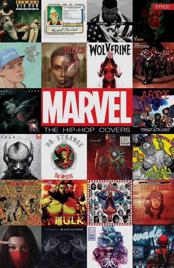 Marvel Hip-Hop temalı kapakları 