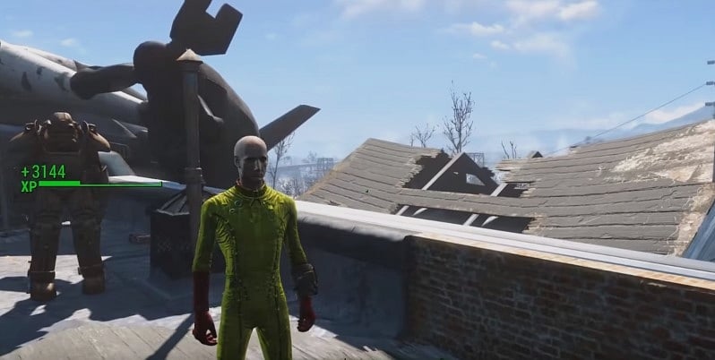 one punch man fallout4