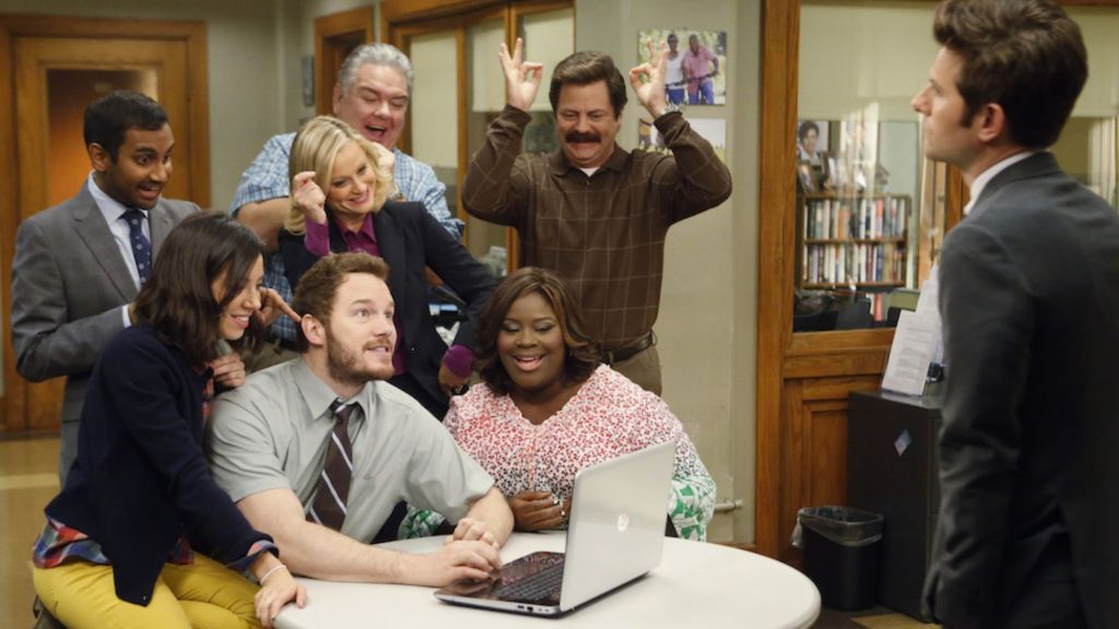 parks and recreation tv show still fz