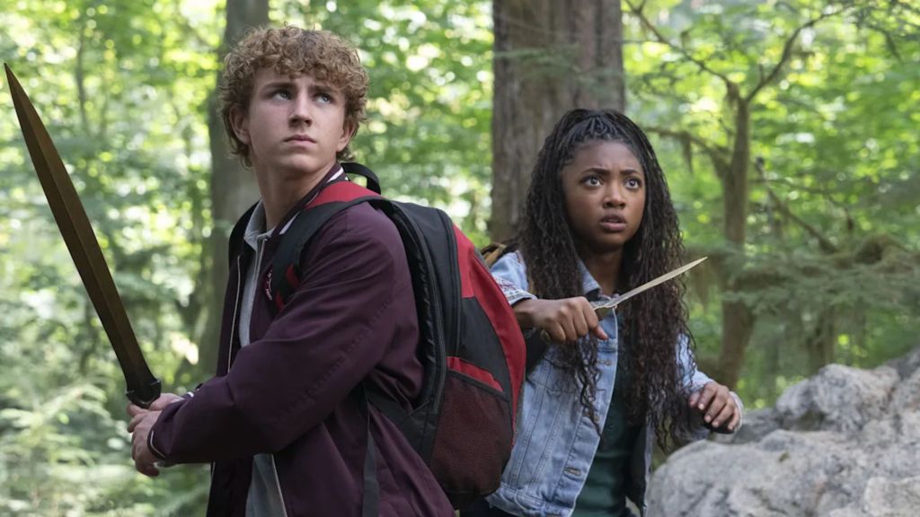 percy jackson and the olympians season 2 still percy annabeth fz