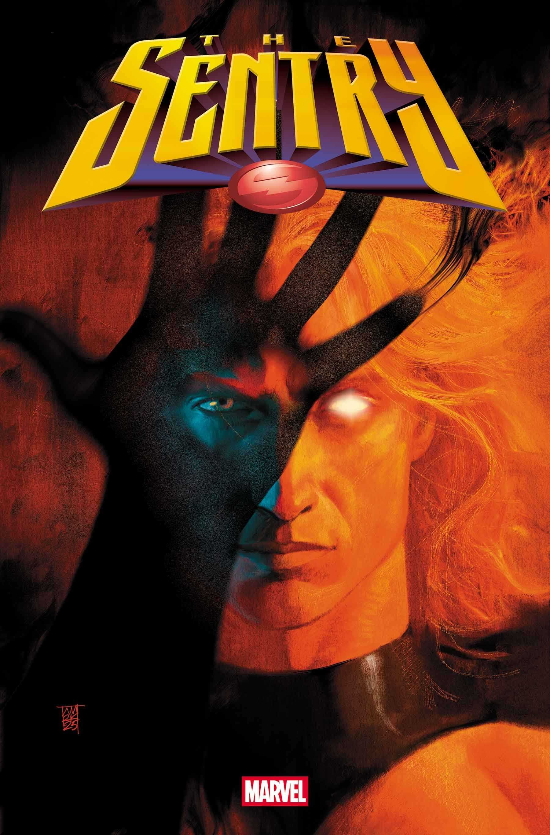 sentry 1 cover showing the void s hand over his face fz