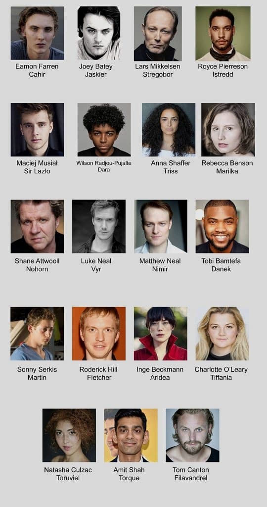  CAVILL'in GERALT - dizisinin kadrosu