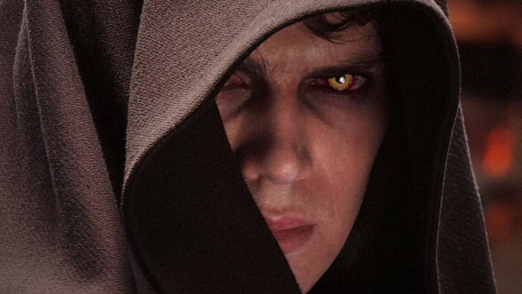 Anakin Skywalker With Yellow Sith Eyes