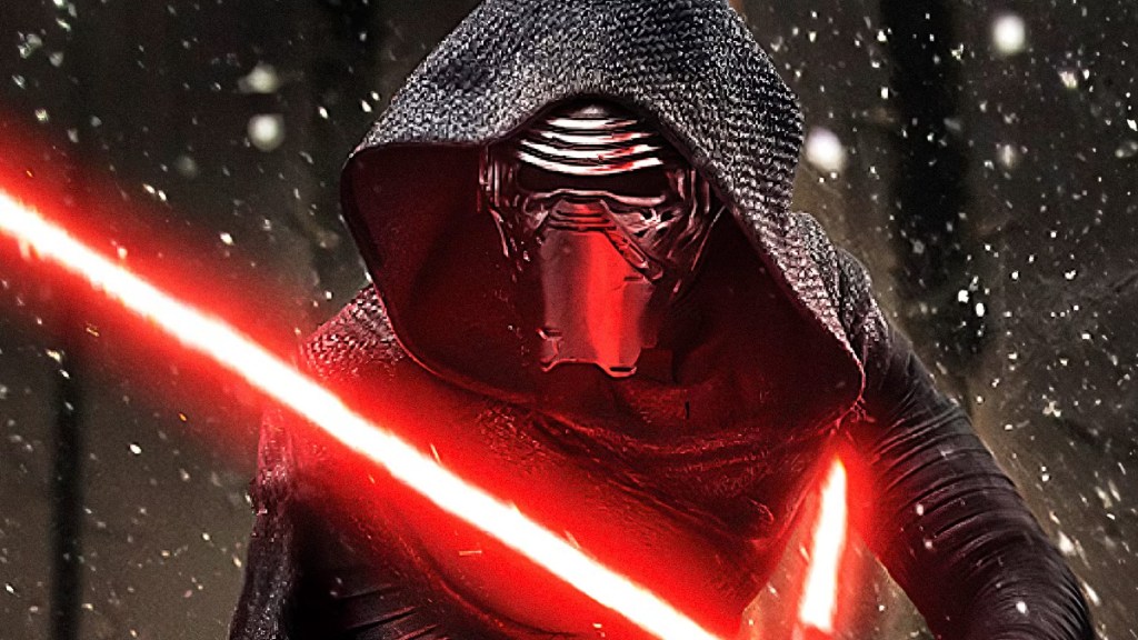 Kylo Ren in The Force Awakens