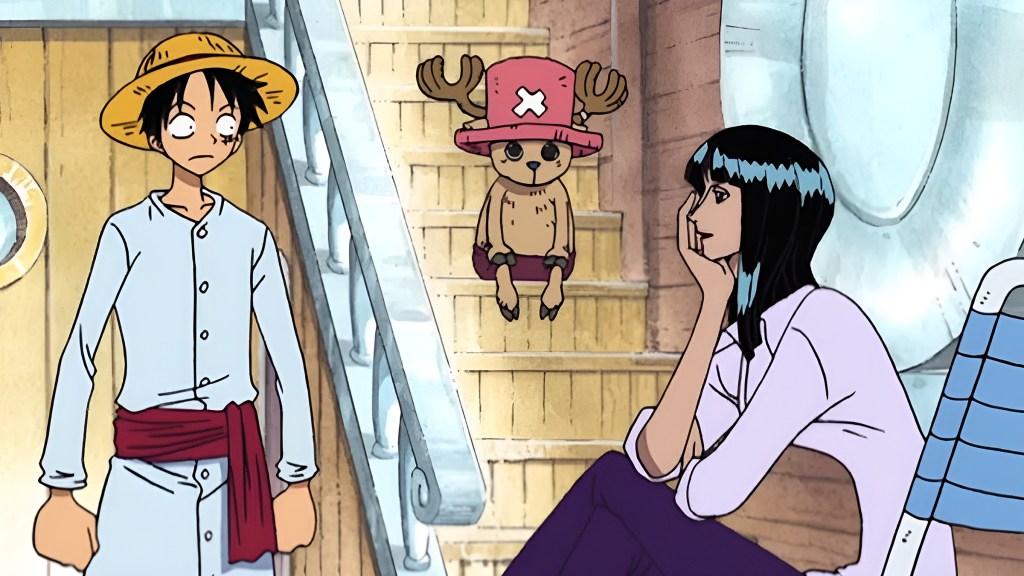 One Piece: Luffy’nin Korsan Kral Yolunda Tayfasını Kurduğu Anlar 7 One Piece Robin Joins the Crew