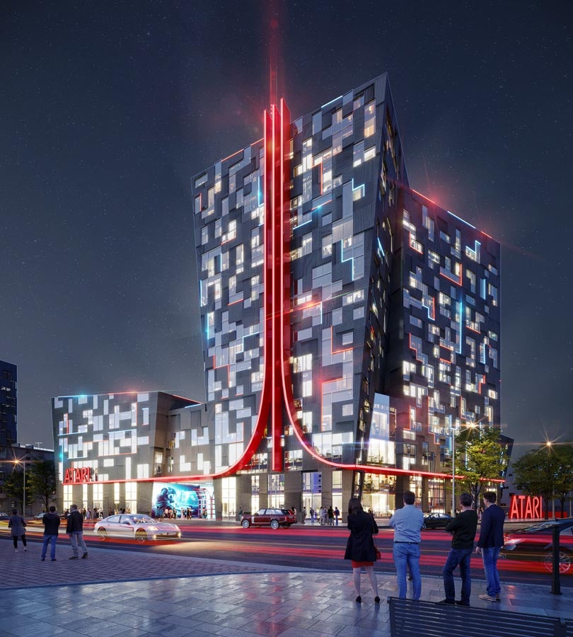 Phoenix Atari Hotel 2 from Church