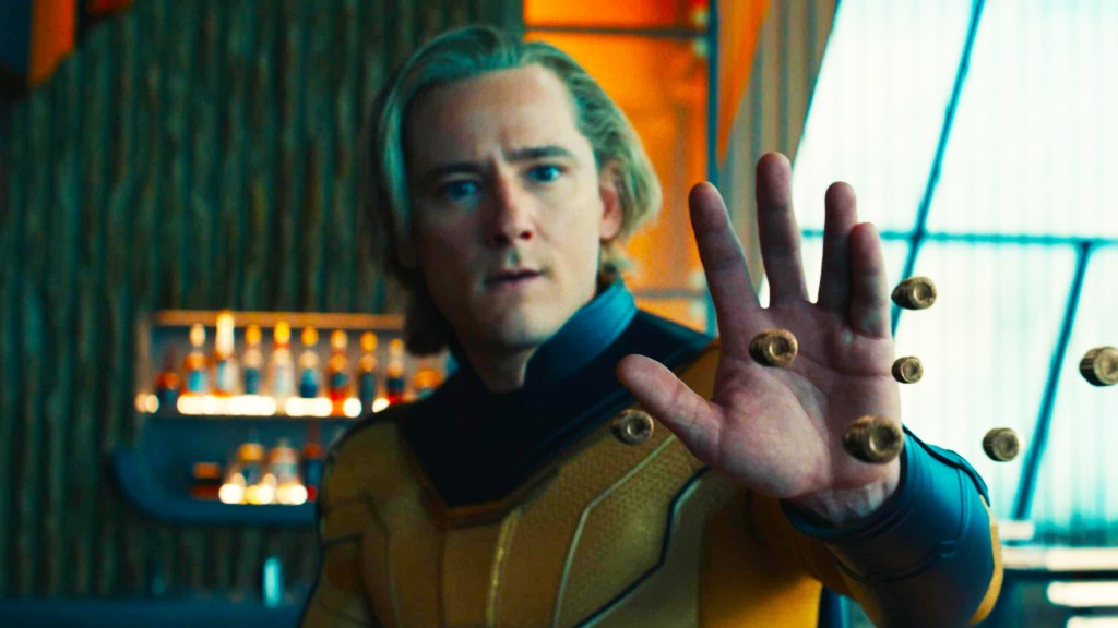 Robert Reynolds Sentry stopping bullets in Thunderbolts