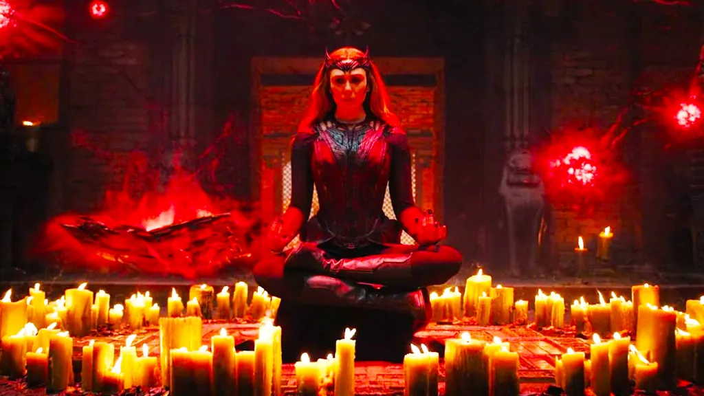 Avengers: Doomsday Hakkındaki Senaryo Sızıntıları ve Teoriler 5 Scarlet Witch using the Darkhold in Doctor Strange in the Multiverse of Madness