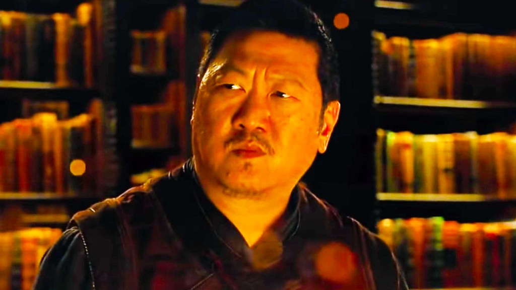 Wong in the Sanctum Sanctorum in Shang Chi and the Legend of the Ten Rings