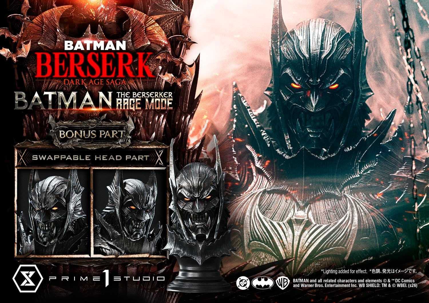 Batman ve Anime Dünyasından Yeni İş Birliği: İşte İlk Detaylar 5 batman berserk statue bust 1