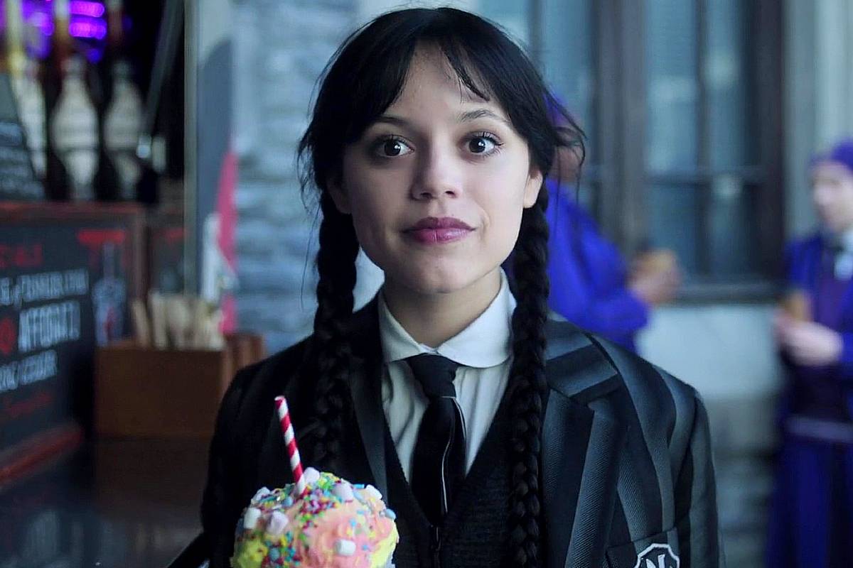 enid as wednesday in season 2 s body swap 1 1