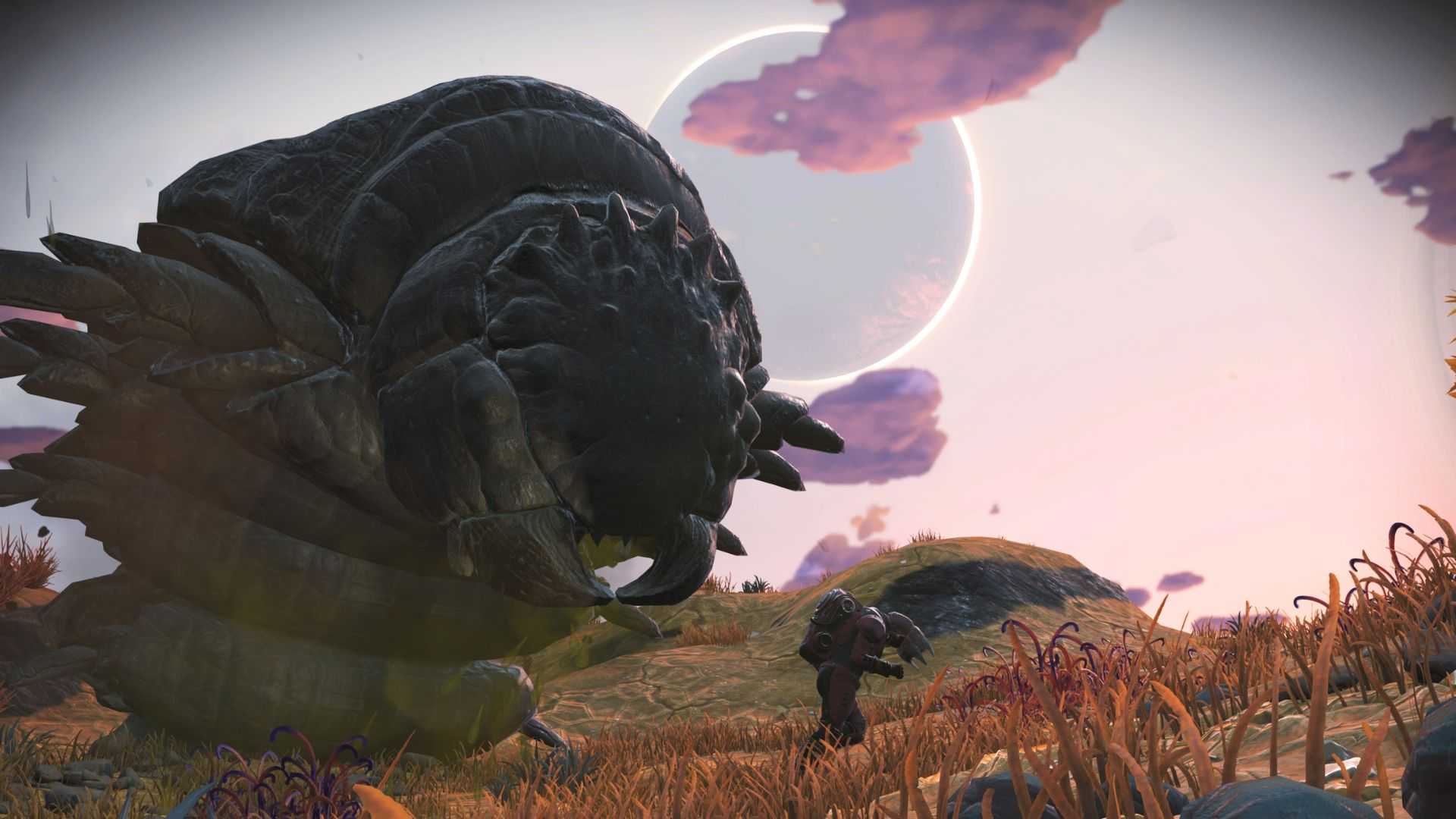 escaping from a giant beast no man s sky 1