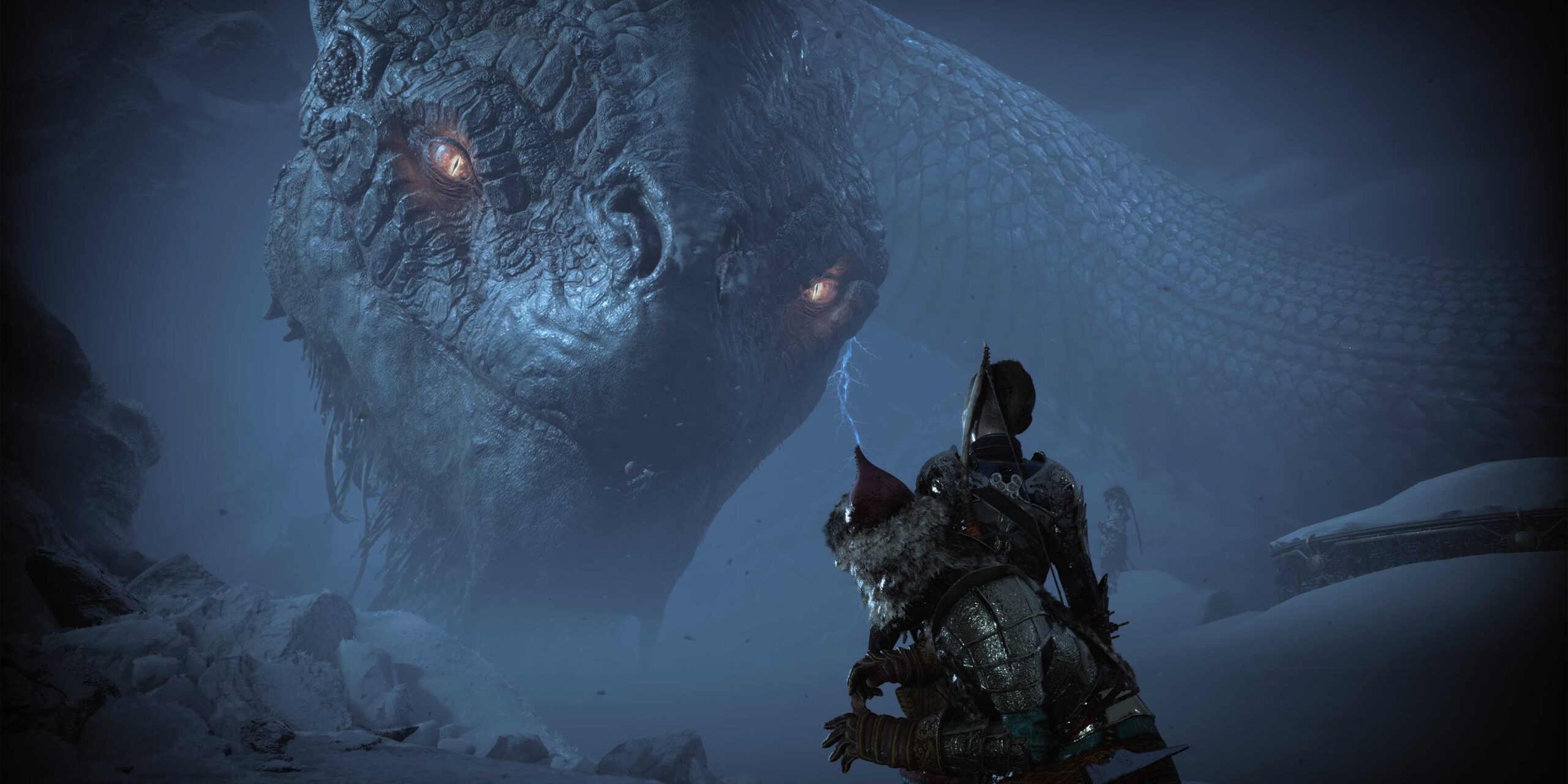 god of war ragnarok atreus snake scaled 1