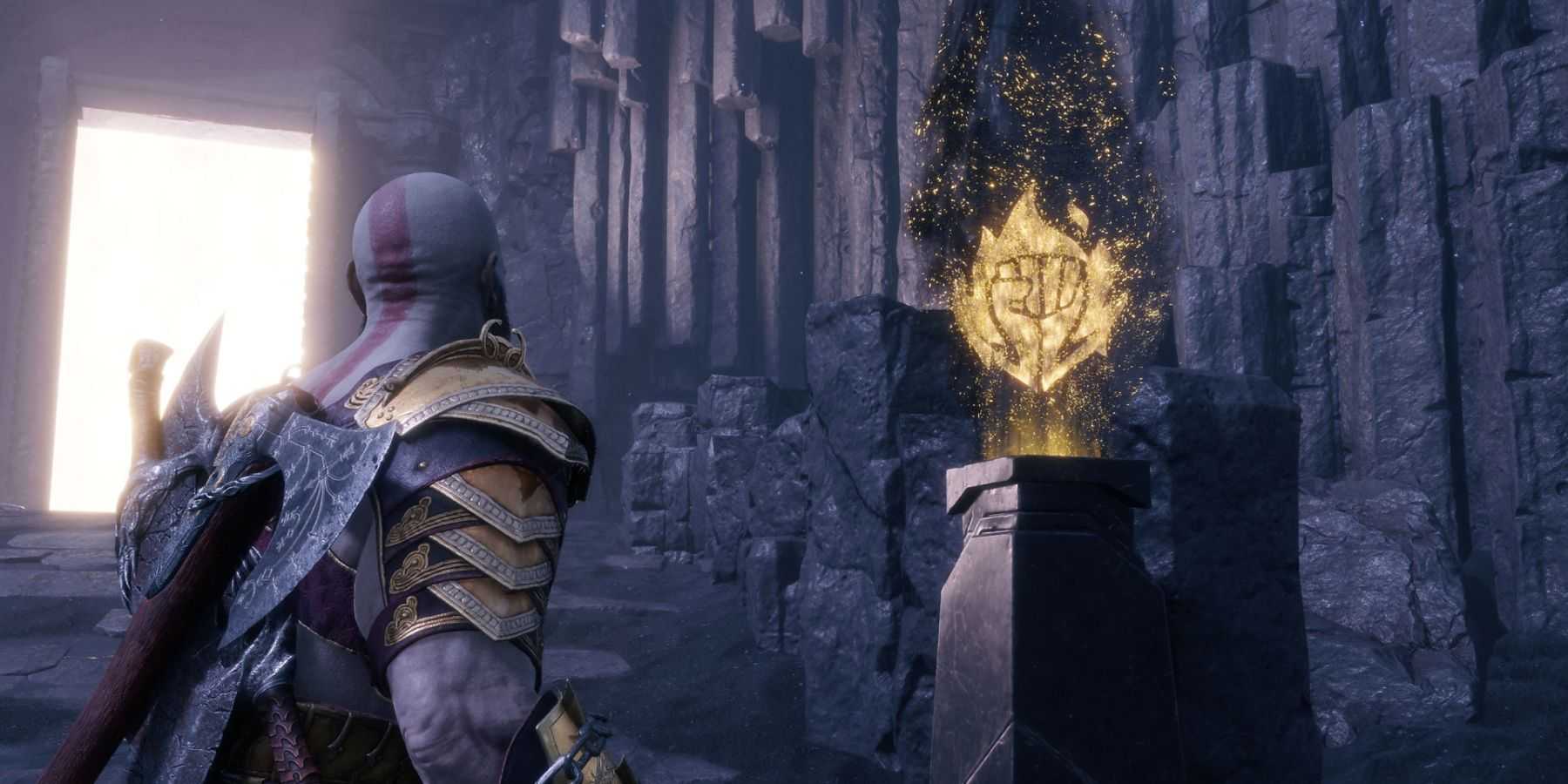 god of war ragnarok kratos entering valhalla 1