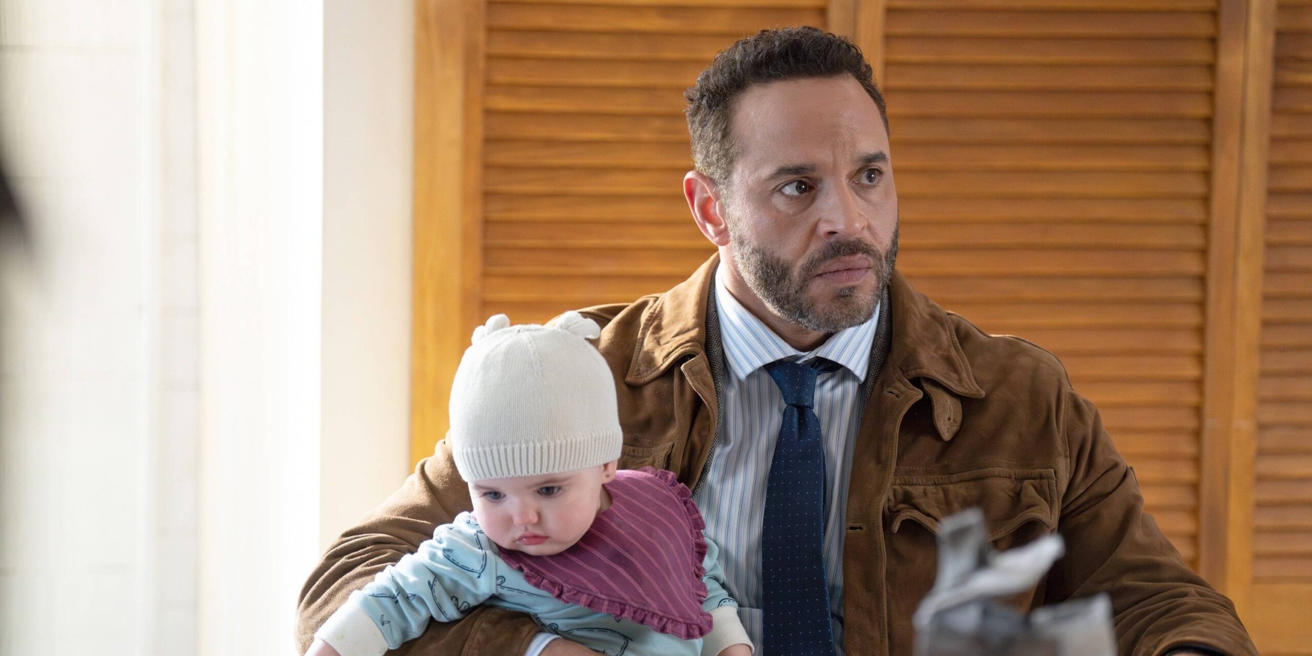 high potential daniel sunjata adam karadec baby chloe pilot scaled
