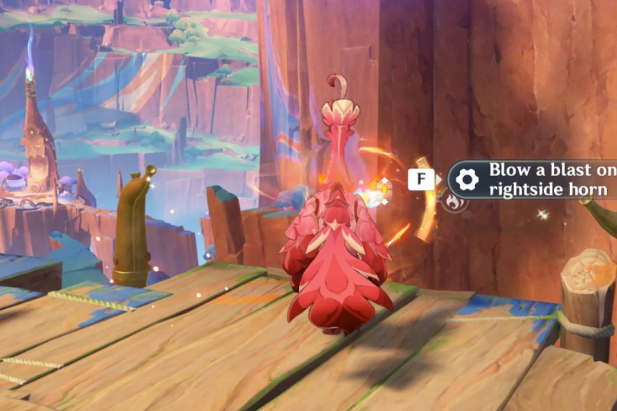 how to reach the warrior challenge platform in genshin impact 1