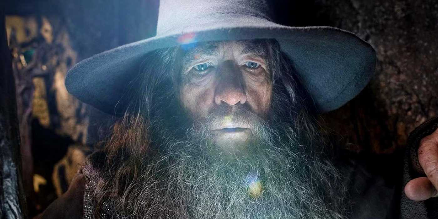 ian mckellen as gandalf in the lord of the rings