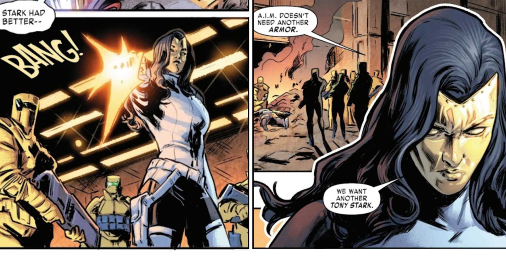 iron man s madame masque being villainous
