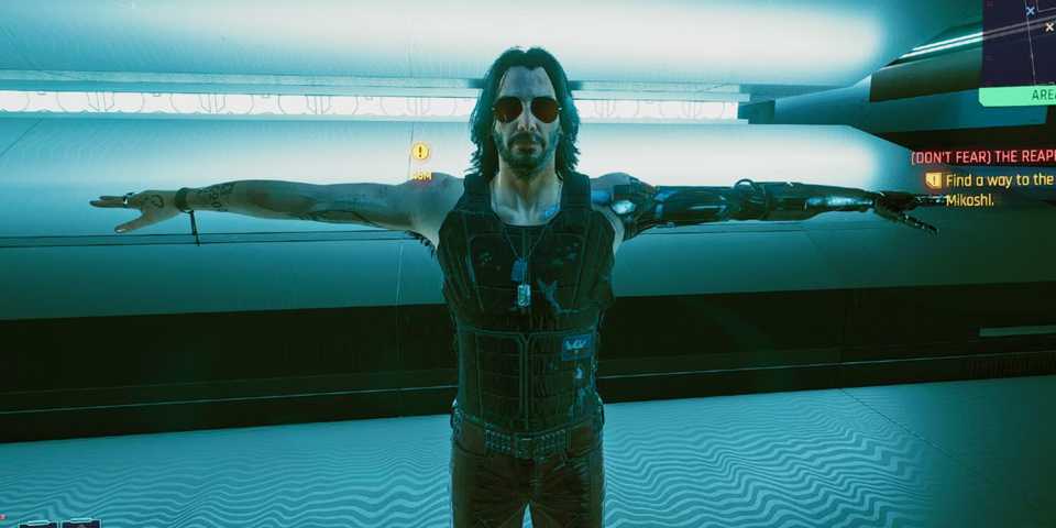 Cyberpunk 2077'nin Tartışmalı İlk Bölümü İçin Çarpıcı Savunma Geldi! 8 johnny silverhand t posing in cyberpunk 2077